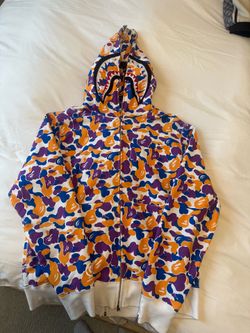 Bape La store limited edition full zip up hoodie size L