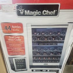 Magic Chef 44 Bottles Wine Cooler - Beverage Cooler
