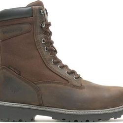 NEW Size 8 Work Boots Wolverine Men Floorhand Waterproof Insulated Steel Toe 8 Inch Boot