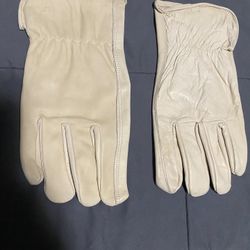 White Leather Driving Gloves – Premium Quality – Brand New Price: $45