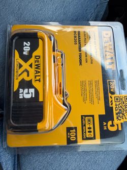 DeWalt battery