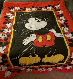 Old mickey mouse discount blanket