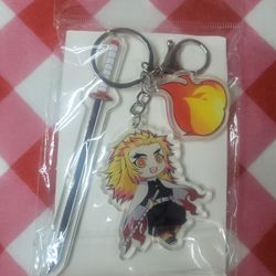 Demon Slayer Kyōjurō Rengoku Keychain