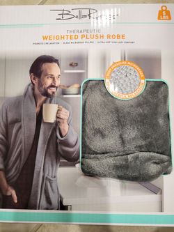 Therapeutic Weighted Plush Robe