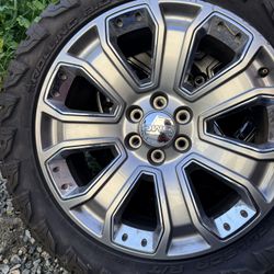 22 Inch Gmc Denali Rims With Tires