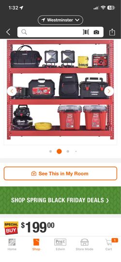 Huskyred shelf