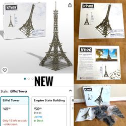 New K’nex Eiffel Tower