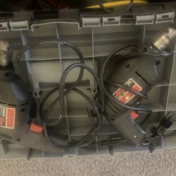 Skil 2 Piece Drill Set. Must Sell. 