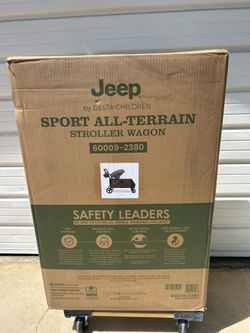 Jeep stroller wagon all terrain