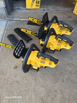 Dewalt 20v 12 In Chainsaw New Only Tool $125 Each One Price Is Firm// Nueva Precio Firme Cada Una $125 Solo Herramienta 