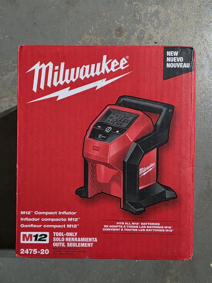 Milwaukee M12 Inflator
