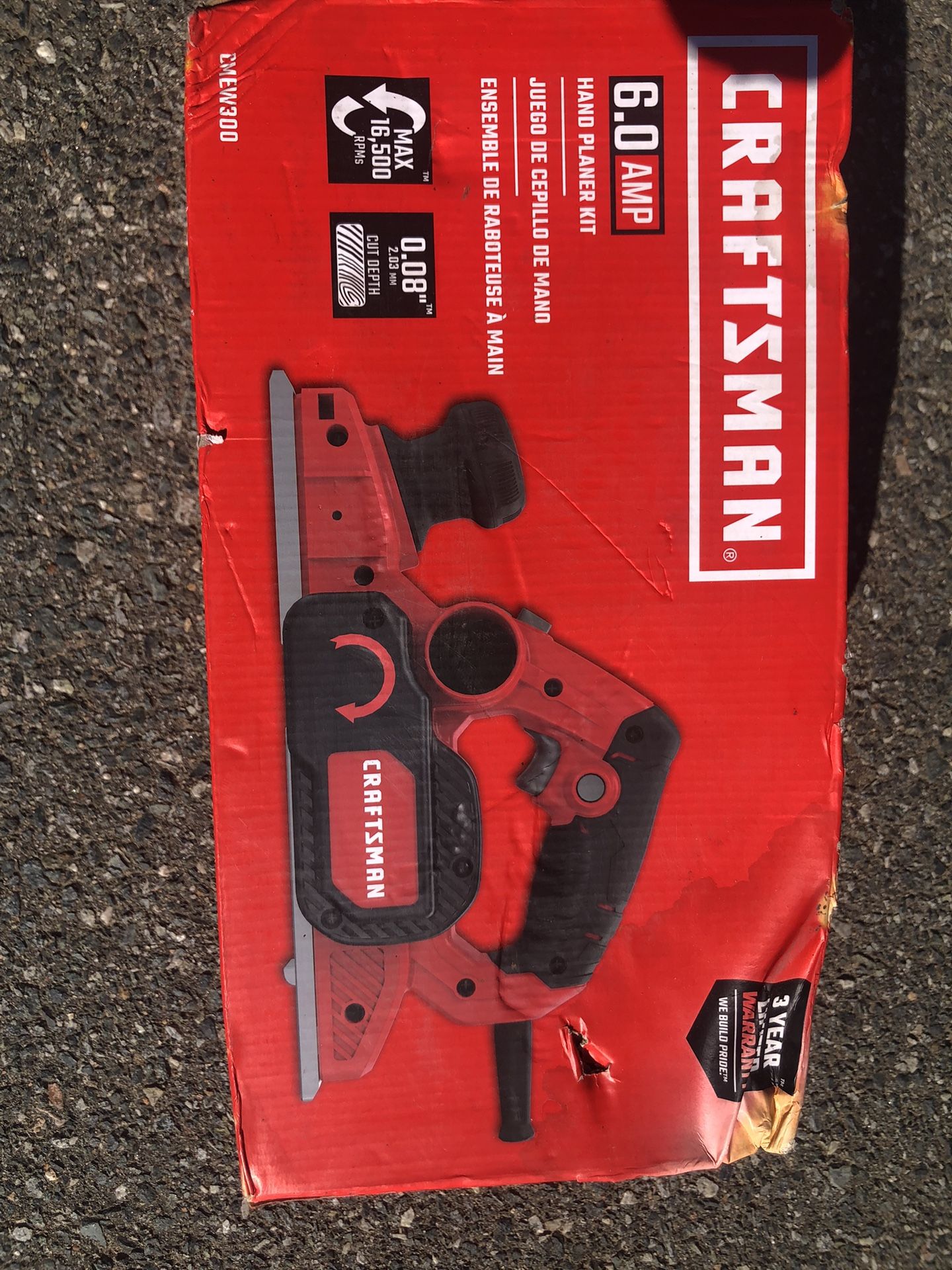 Craftsman Hand Planer Kit