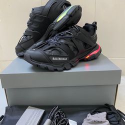 balenciaga track led black
