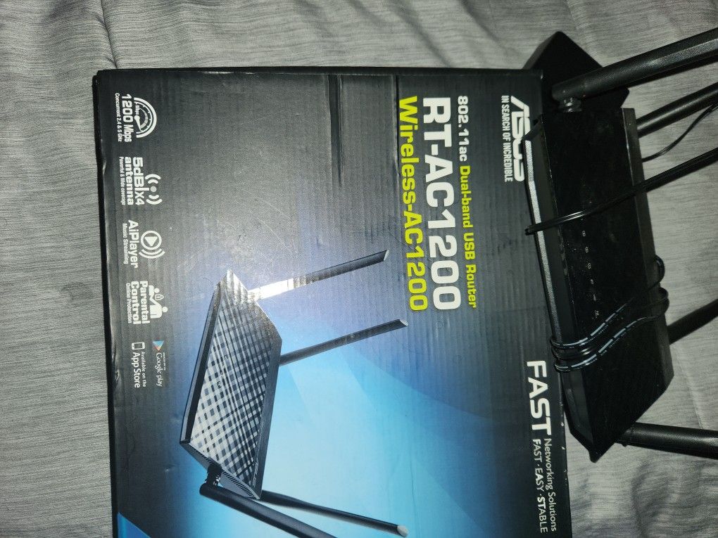 ASUS RT-AC1200 WIRELESS ROUTER HIGH SPEED