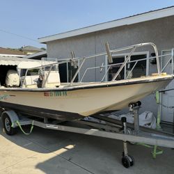 2001 Carolina Skiff 19 v-series Center Console