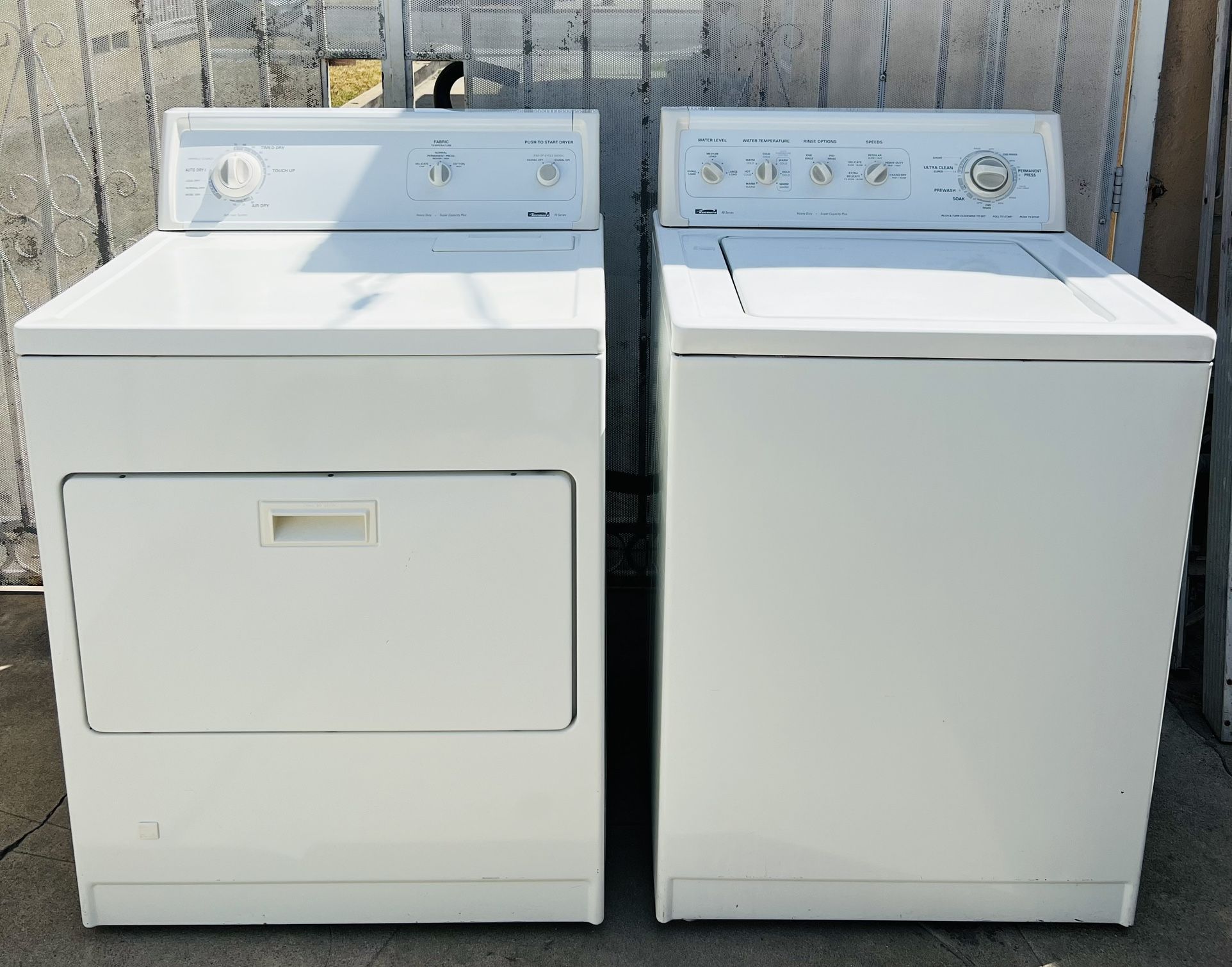Washer & Dryer