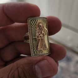 Anillo De La Santa 14k