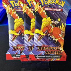 Pokemon TCG Scarlet & Violet Destined Rivals Booster Packs 3