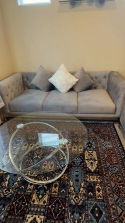 3 new couch in 3 set of table