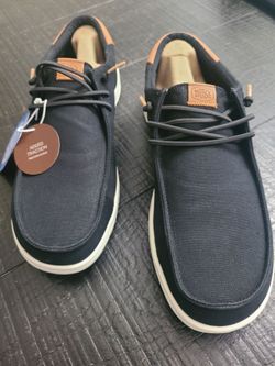 New Heydude Paul Canvas black size 12