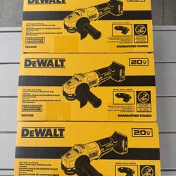 Grinder 4 1/2” Paddle Switch Dewalt (each)