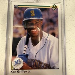 Ken Griffey Jr. 1990 upper deck double error card