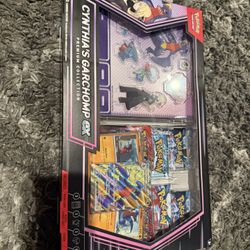 2025 Pokémon Scarlet & Violet Cynthia's Garchomp ex Premium Collection Box