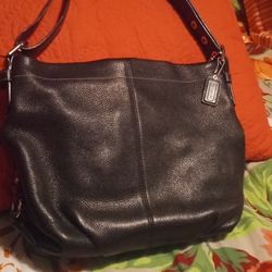 Top Grain Leather Coach Pocketbook