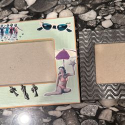 Picture Frames With Glass Fronts, Set Of 2 