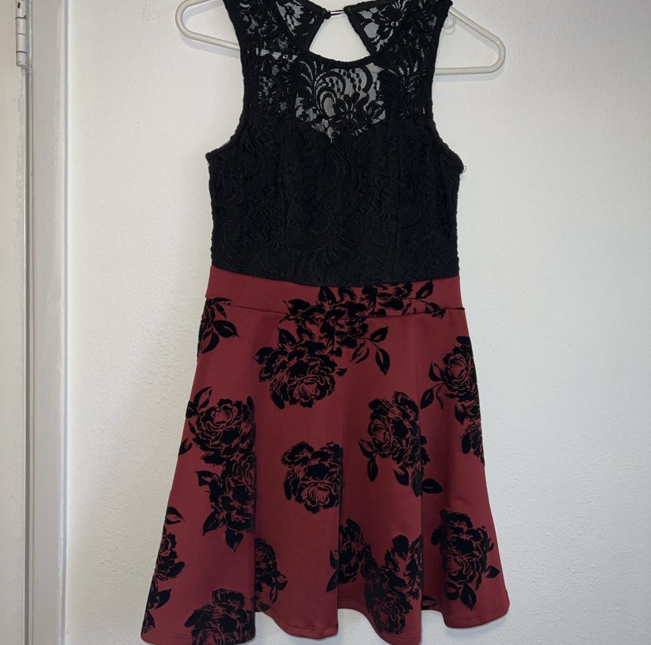 Lacey Dress With Flowers