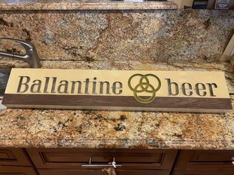 Vintage Ballantine Beer Neon Sign