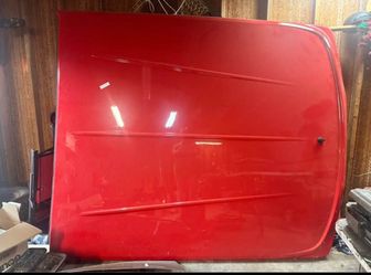 Red Truck Hood OEM Auto Body Panel