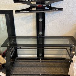 Tv Mount And Shelves