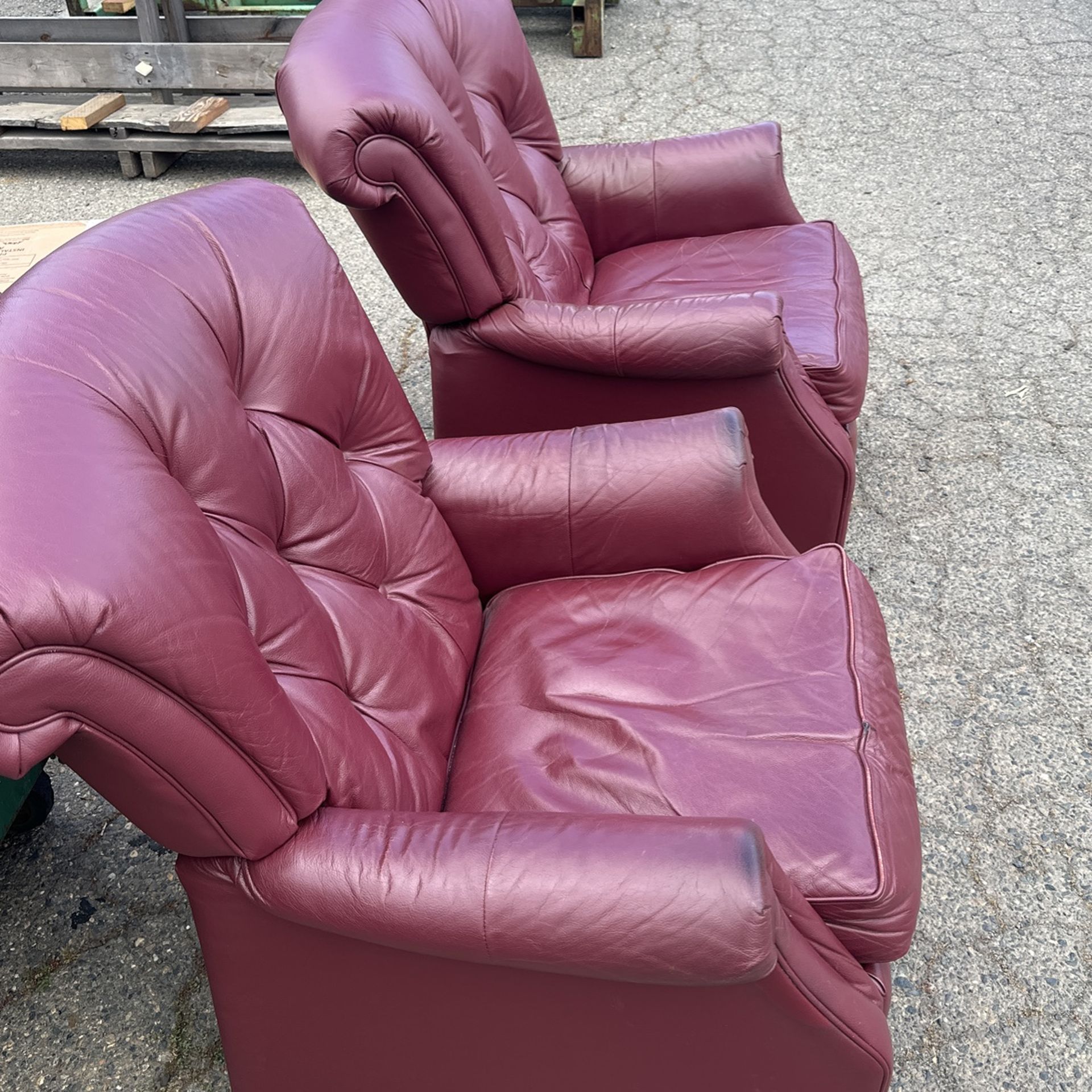 Leather Lazy boy Recliner