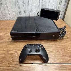 Xbox One Console with Controller and Power Brick