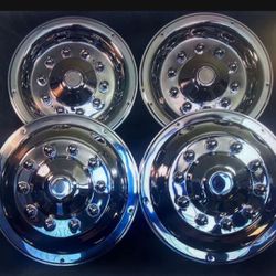 Wheel simulator hubcaps