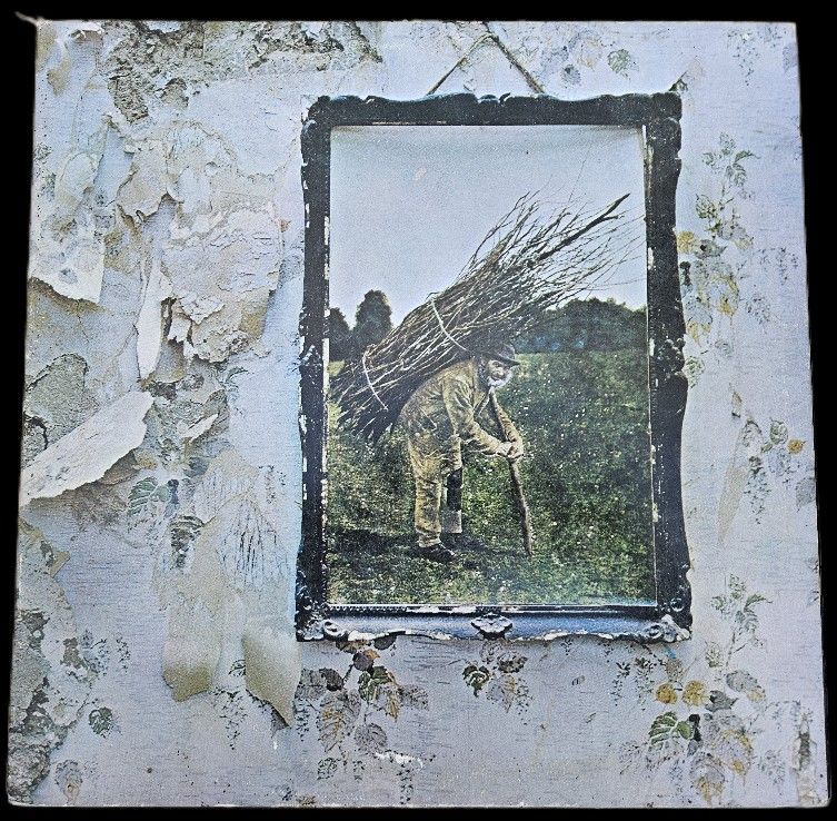 LED ZEPPELIN IV VINYL RECORD $8