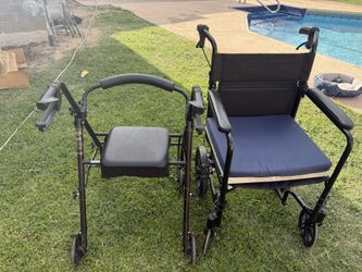 Walker And Wheelchair