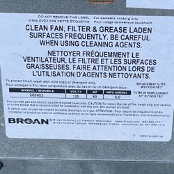 NEW Broan® 30-Inch Telescopic Downdraft System, External Blower, Stainless Steel