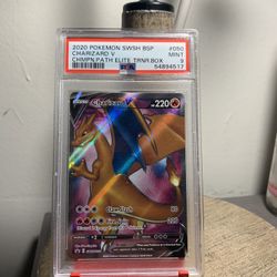 Charizard V #SWSH050 Pokemon Promo  PSA 9 