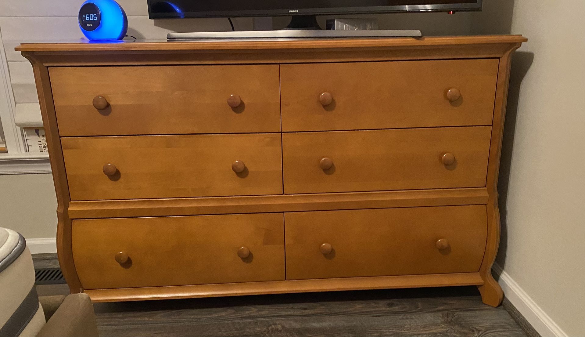 Solid Wood Dresser By Pali