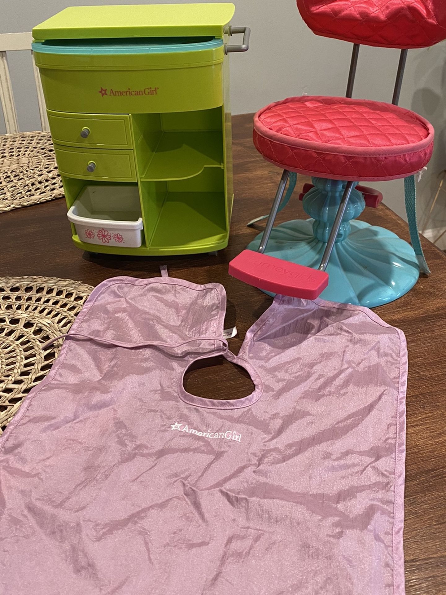 American Girl Doll Salon Set