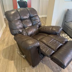 Leather Recliner / Rocker   Arizona Leather High Quality 