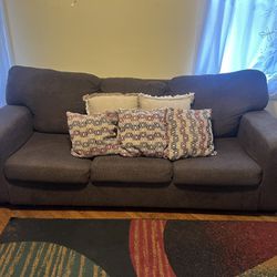 Super Comfortable Brown Couch Set