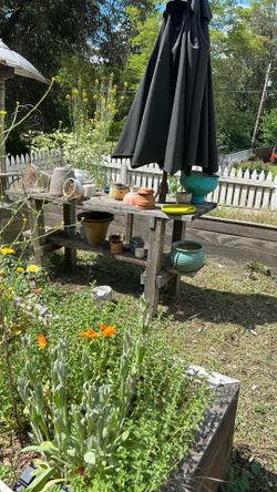 Potting bench