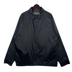 Natural Life Men's Black Full Zip Windbreaker Lightweight Jacket SZ XL