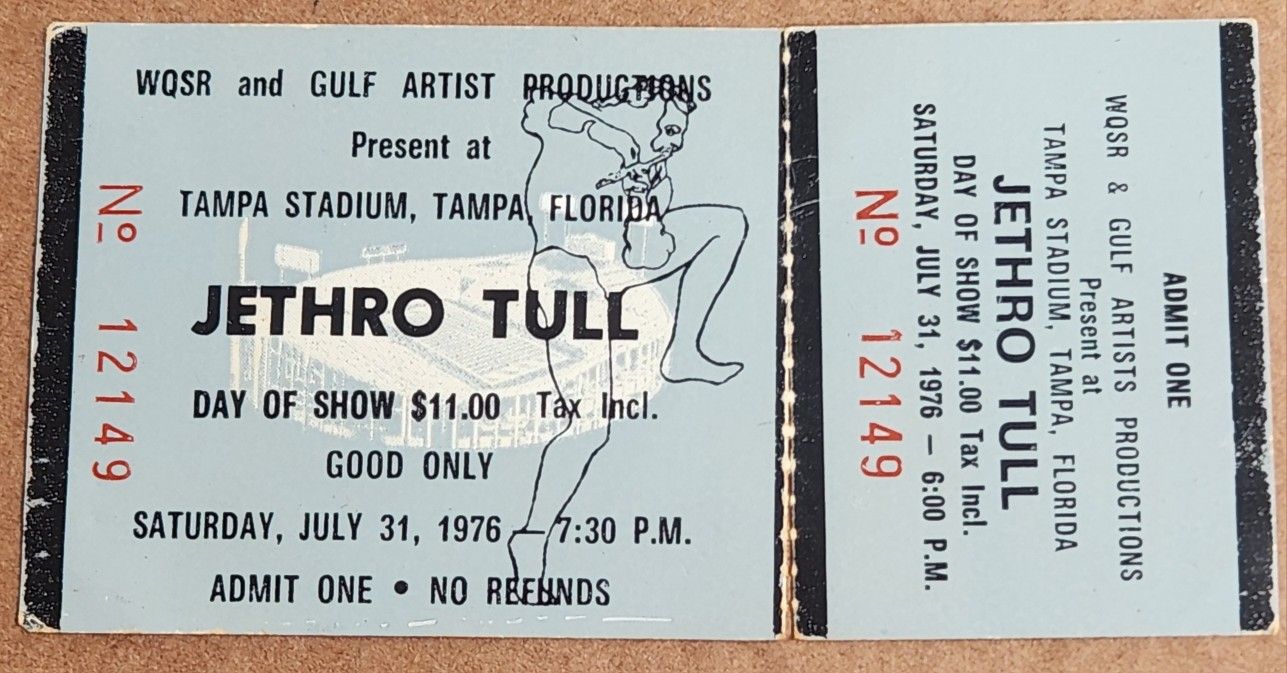 Full 1976 Ticket