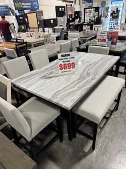 
🔥 BRAND NEW DINING SET – Financing Available!