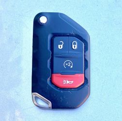 2018-25 JEEP Wrangler Gladiator Fob Key OEM Remote Replacement