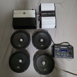 Full Car Audio System JL, Kicker, CT Sounds, Taramps